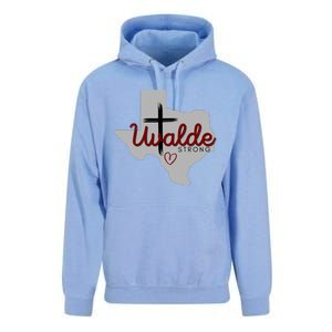 Uvalde Uvalde Strong Pray For Uvalde Unisex Surf Hoodie