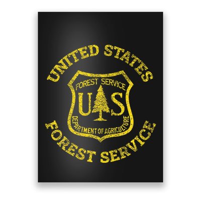 U.S. United States Forest Service Usfs National Poster