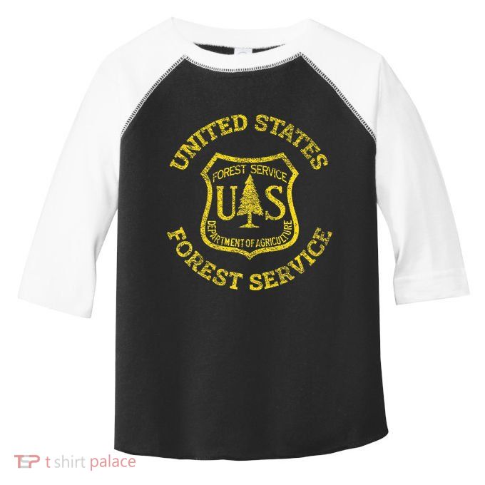 U.S. United States Forest Service Usfs National Toddler Fine Jersey T-Shirt