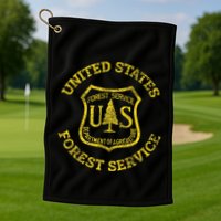 U.S. United States Forest Service Usfs National Golf Towel