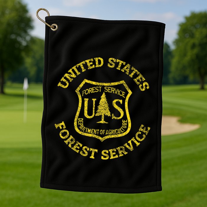 U.S. United States Forest Service Usfs National Golf Towel