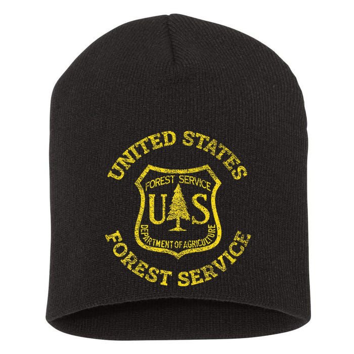 U.S. United States Forest Service Usfs National Short Acrylic Beanie