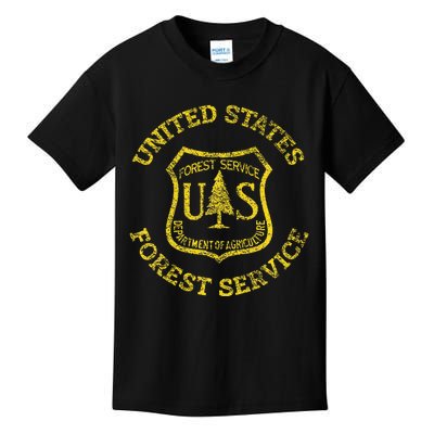 U.S. United States Forest Service Usfs National Kids T-Shirt