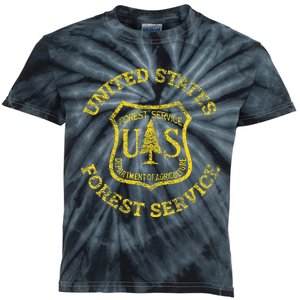 U.S. United States Forest Service Usfs National Kids Tie-Dye T-Shirt