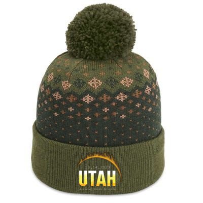 Utah Usa State Annular Solar Eclipse 14th October The Baniff Cuffed Pom Beanie