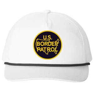 Us United States Border Patrol Snapback Five-Panel Rope Hat