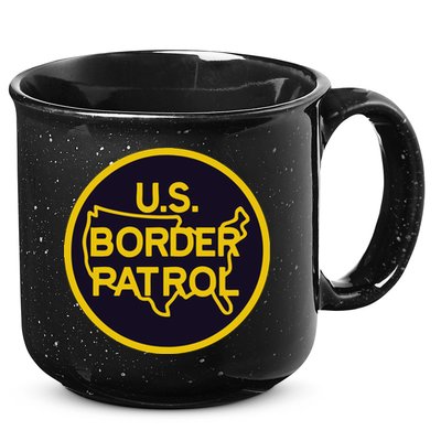 Us United States Border Patrol 15oz Campfire Ceramic Mug