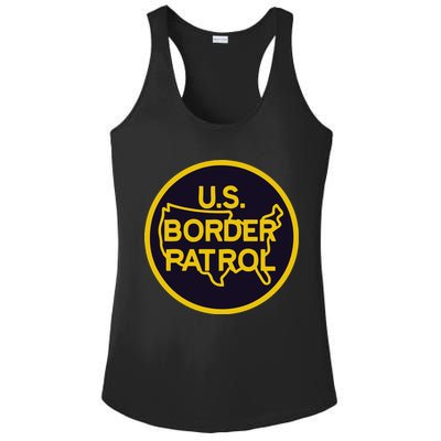 Us United States Border Patrol Ladies PosiCharge Competitor Racerback Tank