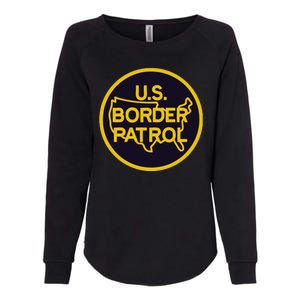 Us United States Border Patrol Womens California Wash Sweatshirt