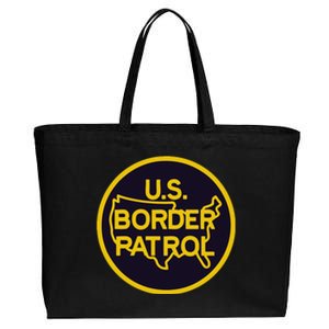 Us United States Border Patrol Cotton Canvas Jumbo Tote