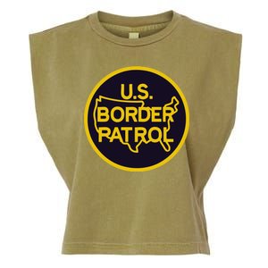 Us United States Border Patrol Garment-Dyed Women's Muscle Tee