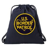 Us United States Border Patrol Drawstring Bag