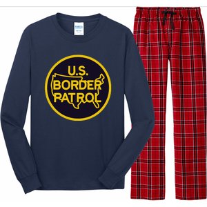 Us United States Border Patrol Long Sleeve Pajama Set