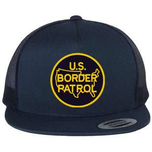 Us United States Border Patrol Flat Bill Trucker Hat