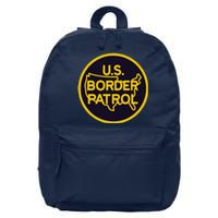 Us United States Border Patrol 16 in Basic Backpack