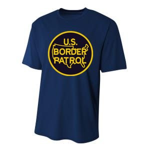 Us United States Border Patrol Performance Sprint T-Shirt