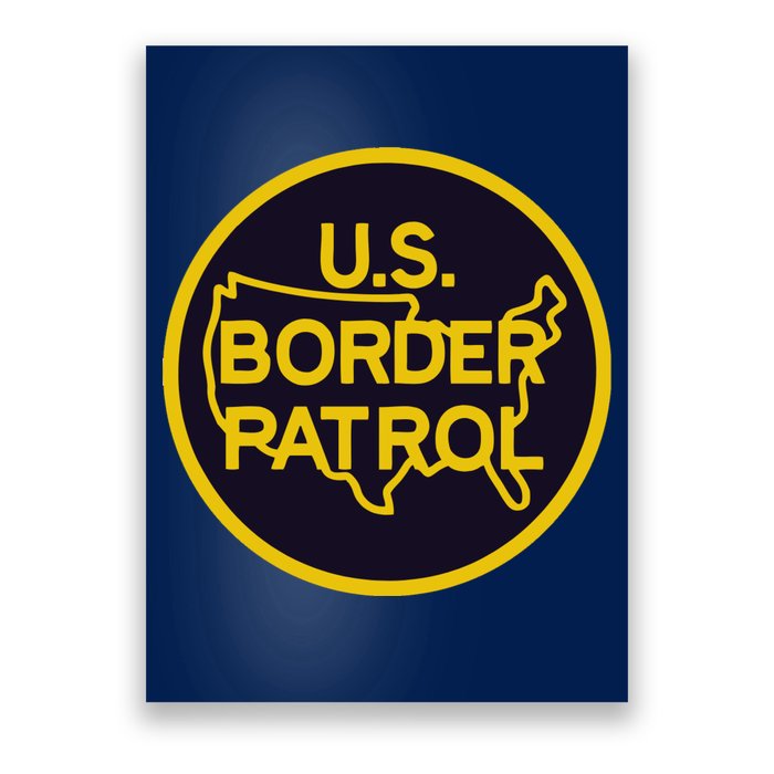 Us United States Border Patrol Poster
