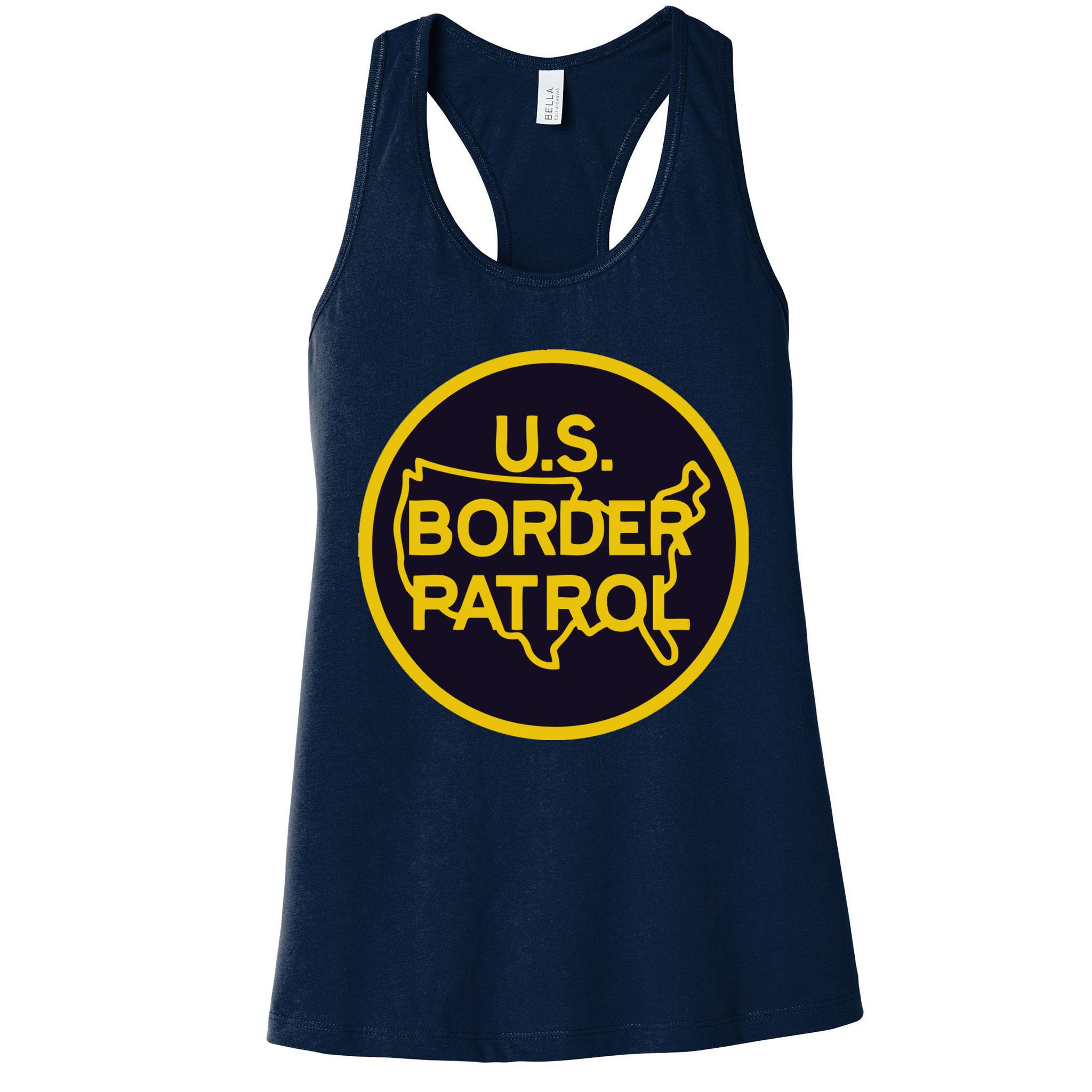 Us United States Border Patrol Womens Tank Top