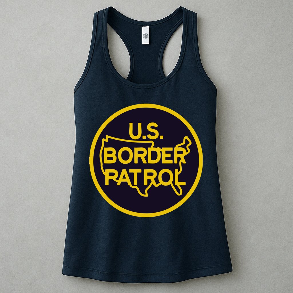 Us United States Border Patrol Womens Tank Top