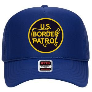 Us United States Border Patrol High Crown Mesh Back Trucker Hat