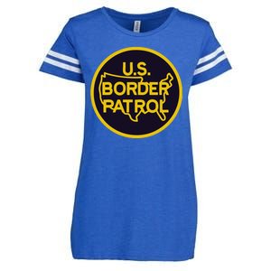 Us United States Border Patrol Enza Ladies Jersey Football T-Shirt