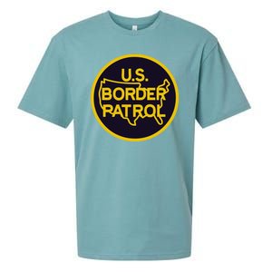 Us United States Border Patrol Sueded Cloud Jersey T-Shirt