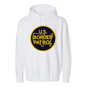 Us United States Border Patrol Garment-Dyed Fleece Hoodie