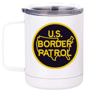 Us United States Border Patrol 12 oz Stainless Steel Tumbler Cup