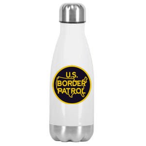 Us United States Border Patrol Stainless Steel Insulated Water Bottle