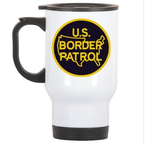 Us United States Border Patrol Stainless Steel Travel Mug