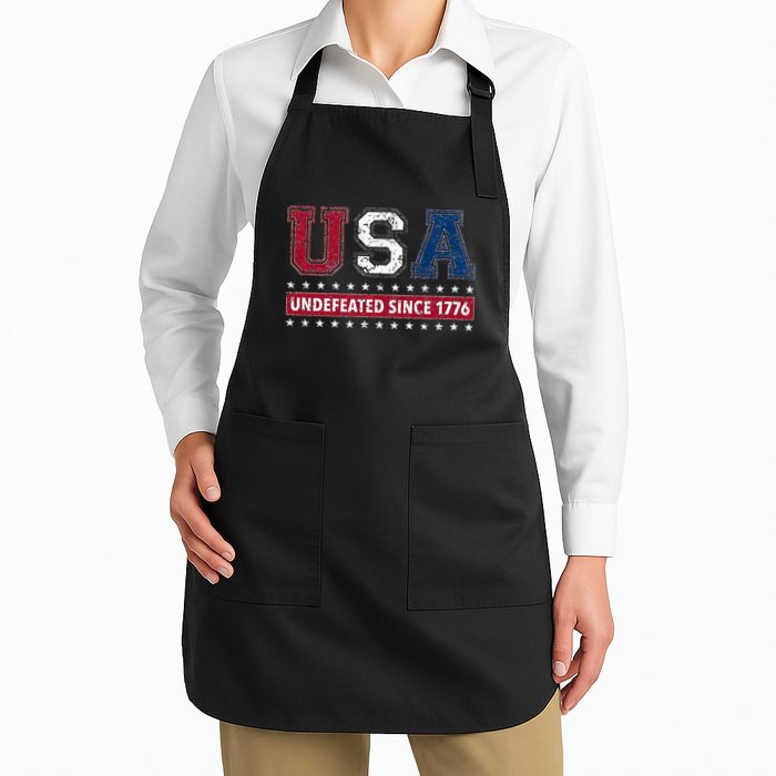 Usa Undefeated Since 1776 Apron