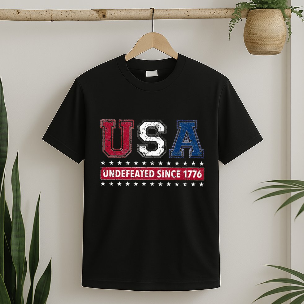 Usa Undefeated Since 1776 T-Shirt