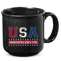 Usa Undefeated Since 1776 15oz Campfire Ceramic Mug