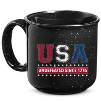 Usa Undefeated Since 1776 15oz Campfire Ceramic Mug