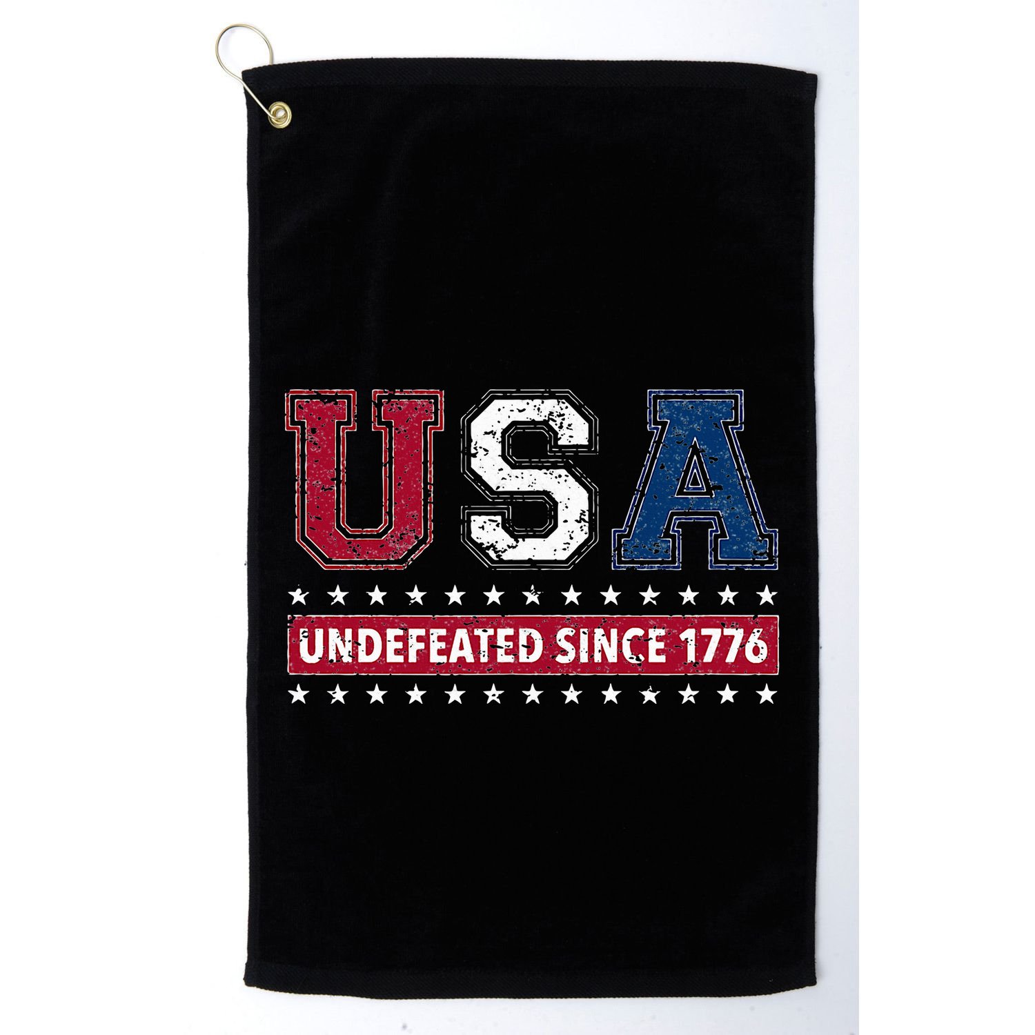 Usa Undefeated Since 1776 Golf Towel
