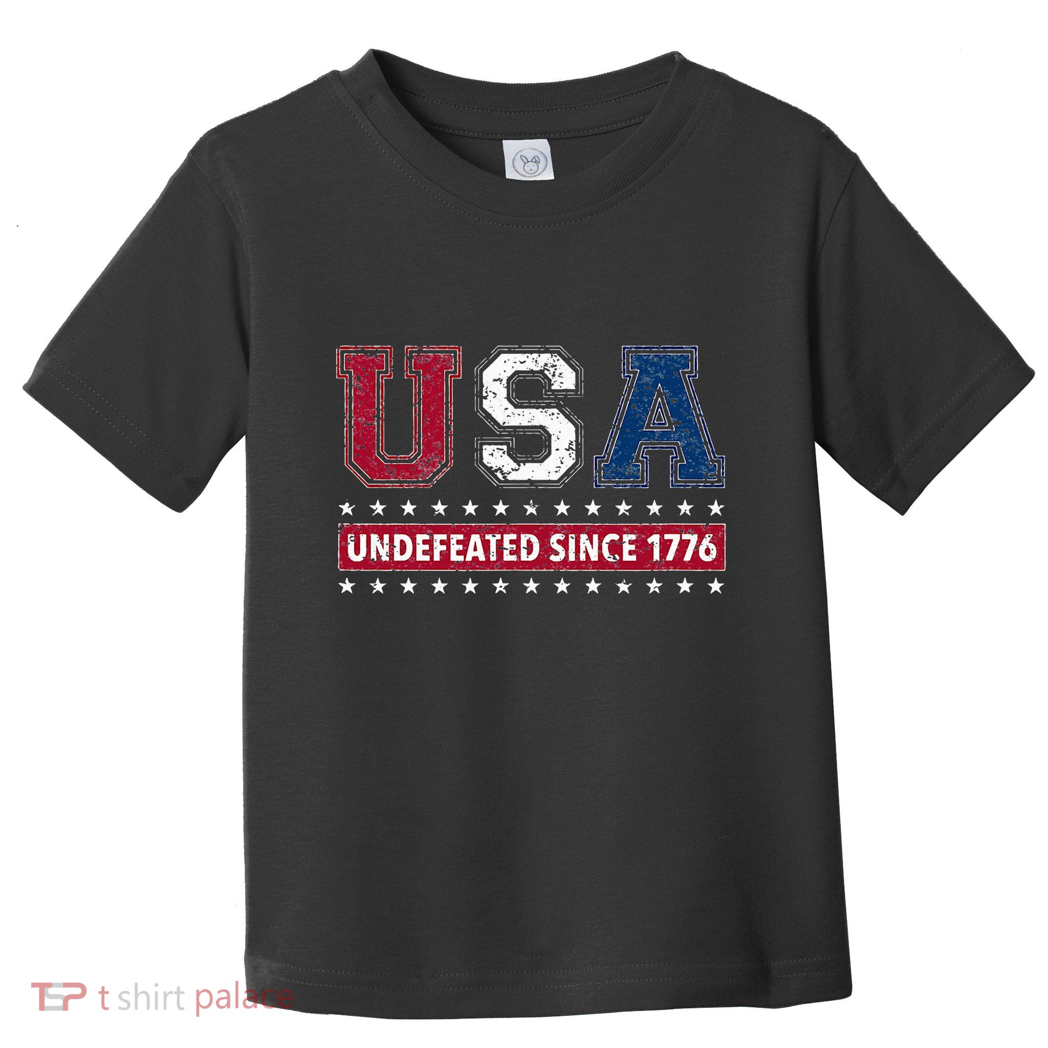 Usa Undefeated Since 1776 Toddler T-Shirt