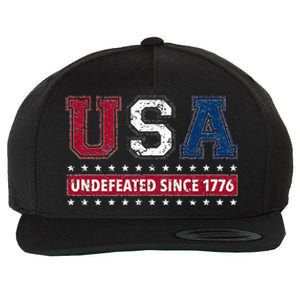 Usa Undefeated Since 1776 Wool Snapback Cap