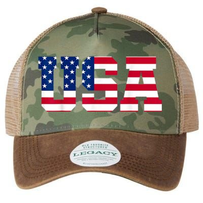 Usa Legacy Tie Dye Trucker Hat