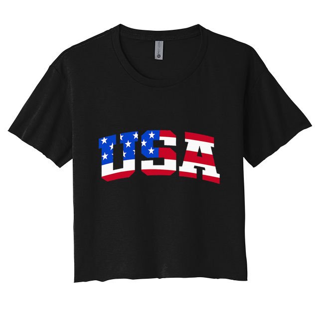 Usa Crop Top