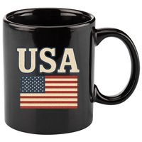 USA 11oz C Handle Ceramic Mug