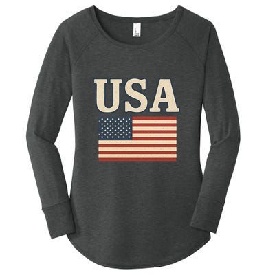 USA Women's Perfect Tri Tunic Long Sleeve Shirt