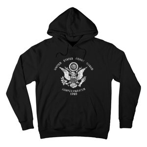 Us United States Coast Guard Uscg Eagle Flag Hoodie