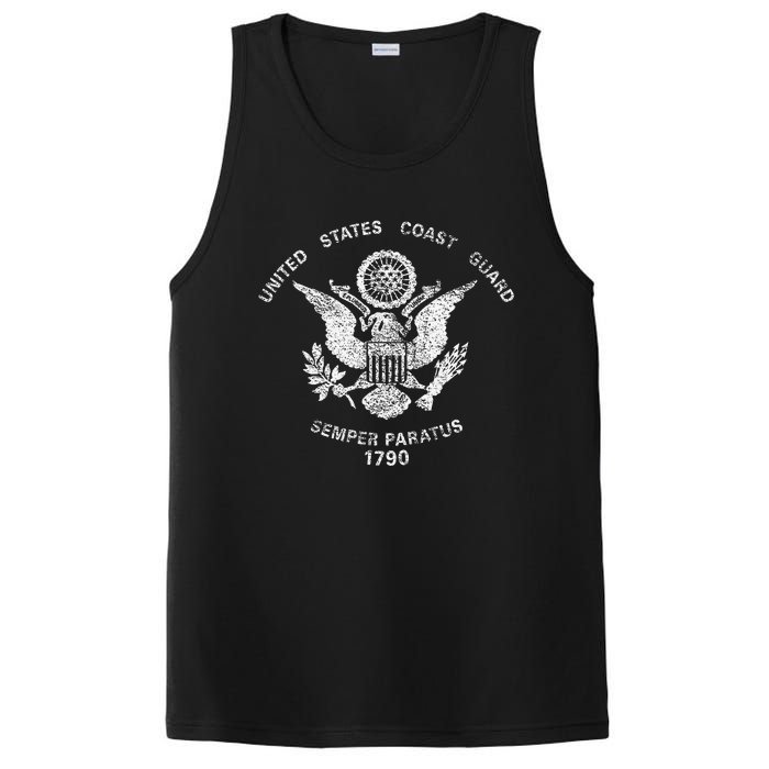 Us United States Coast Guard Uscg Eagle Flag PosiCharge Competitor Tank