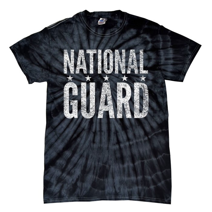 Us United States National Guard Reserve Tie-Dye T-Shirt