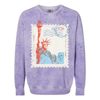 Usa Colorblast Crewneck Sweatshirt