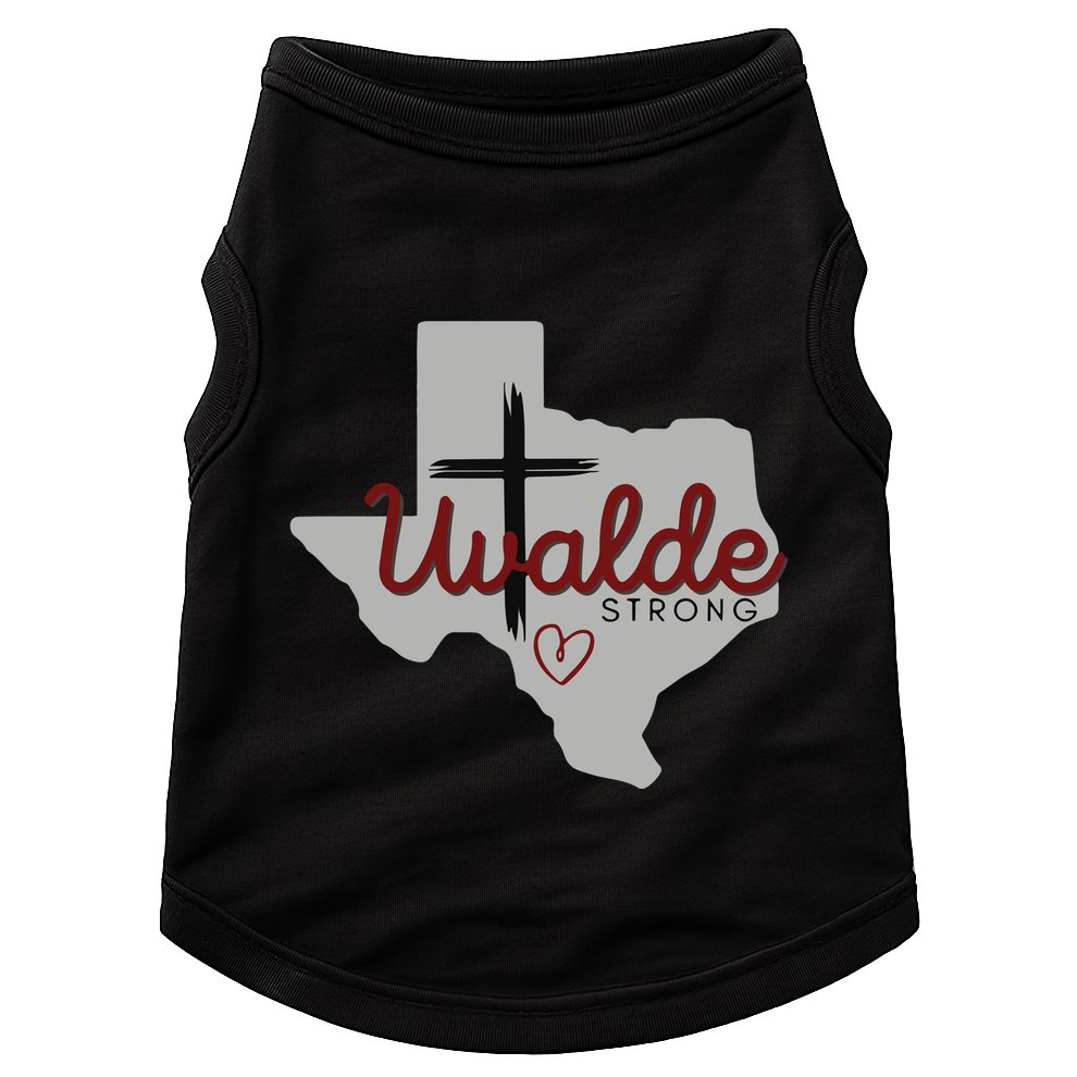 Uvalde Uvalde Strong Pray For Uvalde Doggie Tank