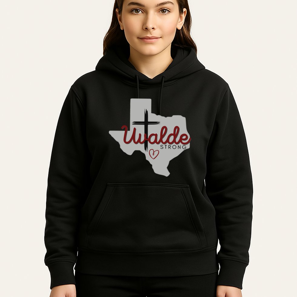 Uvalde Uvalde Strong Pray For Uvalde Hoodie