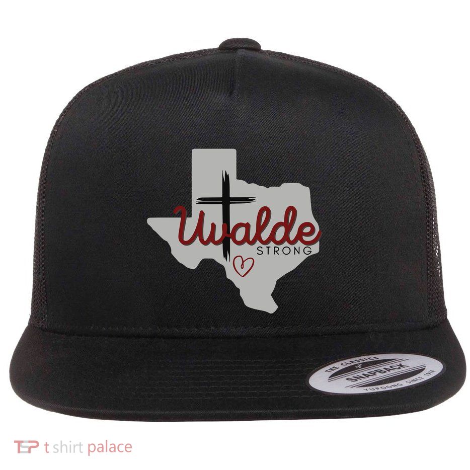 Uvalde Uvalde Strong Pray For Uvalde Flatbill Hat