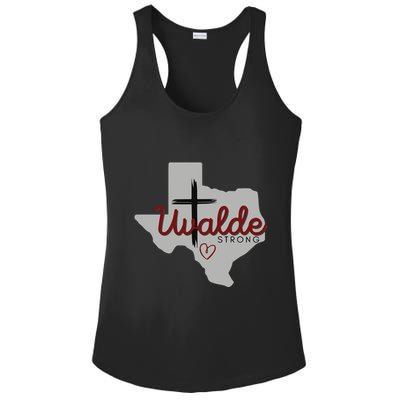 Uvalde Uvalde Strong Pray For Uvalde Ladies PosiCharge Competitor Racerback Tank