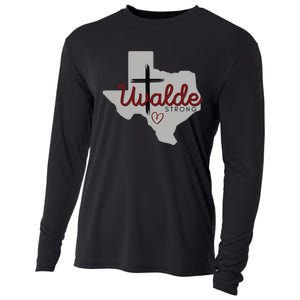 Uvalde Uvalde Strong Pray For Uvalde Cooling Performance Long Sleeve Crew